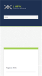 Mobile Screenshot of mercadeopaginasweb.com