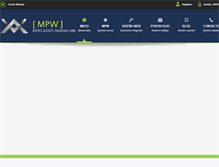 Tablet Screenshot of mercadeopaginasweb.com
